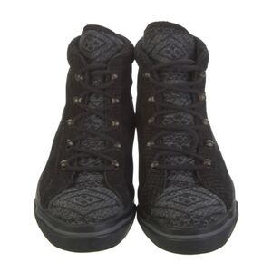 NWT COBRA SOCIETY BLACK SUEDE MENS SOUTHWEST TAPESTRY HI-Top SNEAKERS 42